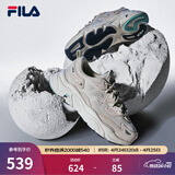 FILA斐乐女鞋跑步鞋情侣同款老爹鞋FILA MARS火星鞋男鞋休闲运动鞋 【女款】奶白/木薯粉-GT 37.5