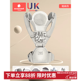 科巢婴儿腰凳多功能坐凳孩子抱娃神器前后两用式宝宝背带轻便四季 【腰凳+抱抱托】帕纳灰