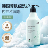 所望济州岛百年草洗发水500ml 男女士无硅油持久去油清爽蓬松洗发露 