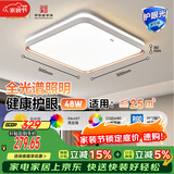 佛山照明客厅吸顶灯简约现代方形书房LED照明灯48W宇汐