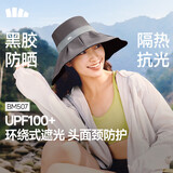蕉下（beneunder）遮阳帽防晒帽女大帽檐渔夫帽子男登山帽太阳帽全脸遮阳防紫外线 
