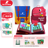 MY FIRST BOOK宝宝布书婴儿撕撕书1-6岁土豪书早教益智玩具周岁生日礼物初阶红