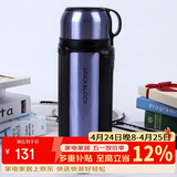 乐扣乐扣（LOCK&LOCK）保温壶304不锈钢保温保冷水壶户外露营旅行壶1.8L蓝色