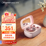 山进（SANGEAN） PANDORA便携式蓝牙音箱低音炮家用小音响收音机复古迷你可爱七夕情人节礼物 粉色