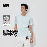 森马【纯棉3A抗菌】短袖T恤男夏季26新款运动休闲短袖男款上衣白色t恤