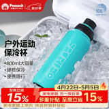 孔雀（Peacock）大容量水杯 不锈钢运动杯 便携保温杯保冷杯
