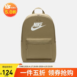 耐克（NIKE）男女双肩包背包 电脑包旅行包书包 DC4244-297 卡其
