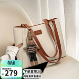 爱情海包包女包牛皮大容量腋下托特包轻奢品牌生日母亲节礼物实用送妈妈