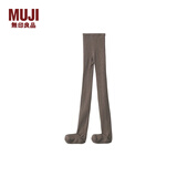 MUJI女式 合脚直角 裤袜 连裤袜打底袜打底裤女25年秋季 DGE05A5A 深咖啡色 S 身高150-155 臀围85-90