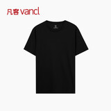 凡客诚品【雷总原版】水柔棉PRO 50支圆领T恤 黑色 2XL