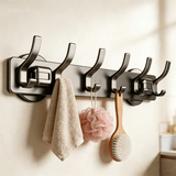 馨沛吸盘门后挂钩强力粘胶免打孔承重墙壁置物架吊钩子挂衣架墙上6钩