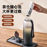 cica茶水分离泡茶杯男士tritan大容量吨顿桶饮用户外运动水杯壶子夏季