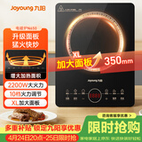 九阳（Joyoung）电磁炉电陶炉2200W大功率家用触控按键耐用面板十档火力纤薄定时功能电磁灶火锅炉C22S-N650