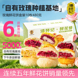 潘祥记鲜花饼480g/10枚分享装 6种口味云南特产休闲零食糕点心
