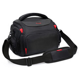 摄影大师相机包单反相机单肩摄影包EOS700D750D200D 60D70D80D旅行便携适用佳能尼康索尼等 升级款加厚大号+礼品