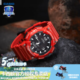 卡西欧（CASIO） 男表女表卡西欧手表男女情侣表学生时尚运动表太阳能双显电子表 太阳能表：AQ-S810WC-4蛇年红运