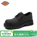 Dickies皮鞋休闲鞋复古英伦风工装鞋情侣款 黑色 41