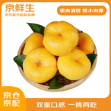 京鲜生黄金油蟠桃 鲜桃子 2斤装 单果50-100g 生鲜应季水果