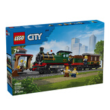 乐高（LEGO）积木城市组60511 复古蒸汽火车男女孩儿童玩具生日礼物