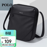 POLO单肩包男士耐磨斜挎包轻便iPad包竖款手机包运动挎包通勤单肩小包