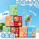 艾杰普（JEPPE）植物种植盲盒文具8盒小盆栽阳光房种植幼儿园伴手礼学生考试奖励小礼品儿童生日礼物