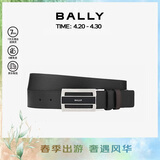 BALLY【尊享折扣】FABAZIA男士搭扣双面腰带3.5/110黑色/棕色 6181991