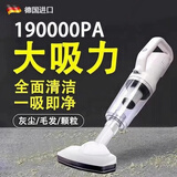 德国无线吸尘器家用便携大吸力手持强力吸毛车载小型静音除螨神器 【旗舰款】无刷电机19OOOOpa吸力+收纳包+替换滤芯