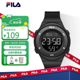 斐乐（FILA）电子手表夜光电子表运动手表学生手表初高中考试手表 6557-019