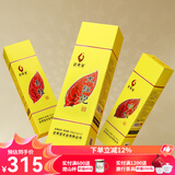 武夷星大红袍茶叶 武夷岩茶 竖条肉桂水仙组合 中足火醇香黄条 组合装（108g*3条）