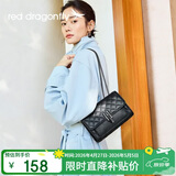红蜻蜓（RED DRAGONFLY）2026新款包包女包斜挎单肩包牛皮小方包送妈妈母亲节生日礼物