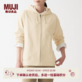 MUJI MUJI 男女通用 紧密编织毛圈 拉链连帽衫 休闲外套 无性别 卫衣 原色 L -XL(180/104A)
