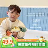 TOPSTAR儿童布鞋帆布鞋男童女童幼儿园小白鞋室内鞋软底宝宝鞋 5032 橡皮粉（偏小，建议选大一码） 27 内长165mm 脚长150-155mm