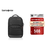 新秀丽电脑包双肩包商务背包笔记本包休闲都市36B*09009黑色15英寸