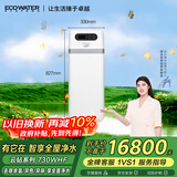 怡口净水（ECOWATER）全屋净水家用中央净水器管道净化过滤除水中余氯杂质异色异味AI智控IOT旁通阀椰壳活性炭730WHF