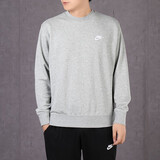 耐克（NIKE）卫衣男秋冬季新款运动服圆领套头保暖加绒休闲宽松套头卫衣衫 BV2667-063 M