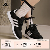 adidas RUN 60s 2.0复古休闲舒适跑步鞋男女阿迪达斯官方轻运动   黑/白   39