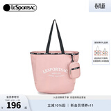 LeSportsac乐播诗通勤出行包包女包手提包大容量女包托特包生日礼物 粉色