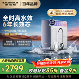 史密斯（A.O.SMITH）佳尼特蓝鲸1000G 家用净水器厨房专用台下用净水机直饮一体机 6年RO膜 冠军之选CR2500AE1
