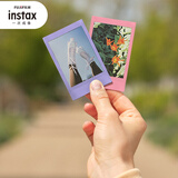 富士（FUJIFILM）拍立得花边相纸适用mini12/ 11/90/se/40/link2/99/41照片等拍立得 薰衣草紫（10张）