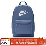耐克NIKE男女通款双肩包背包HERITAGE休闲包DC4244-499蓝书包