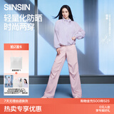 SIINSIIN杨幂同款工装伞兵裤女春夏薄款运动裤登山冲锋裤休闲速干防晒裤子 【春夏款-常规】显瘦黑 (建议161-174cm) XL （131-140斤）