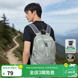 思凯乐（SCALER）户外皮肤包男轻便可折叠登山双肩背包女爬山旅行包书包 黑色【成人经典款】22L 22L