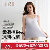 十月结晶孕妇哺乳内衣背心哺乳吊带女产后喂奶神器防走光 【升级冰皮】浮冰蓝 L