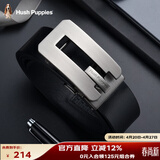 暇步士（Hush Puppies）皮带男真皮腰带自动扣商务男士腰带礼盒装生日礼物送男朋友父亲