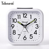 天王星（Telesonic）闹钟学生专用起床神器夜光贪睡小闹钟高中生学生大音量懒人多功能儿童静音卧室床头钟礼物