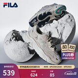 FILA斐乐女鞋跑步鞋情侣同款老爹鞋FILA MARS火星鞋男鞋休闲运动鞋 【女款】奶白/木薯粉-GT 37.5