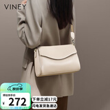 viney牛皮包包女包品牌斜挎枕头包轻奢单肩包生日母亲节礼物实用送妈妈