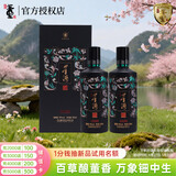 董酒 多彩董酒·钿藏 董香型白酒 54度 500mL*2 双瓶装+礼品袋