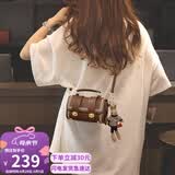 YUYULA包包女包牛皮斜挎手机包迷你包品牌单肩生日母亲节礼物实用送妈妈