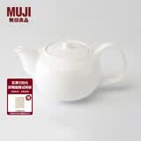 MUJI骨瓷 茶壶 茶具泡茶壶水壶 1000mL